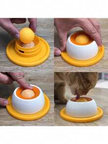 50ml Small Pet Yogurt Licking Mat Slow Feeder Bowl, Suitable For Cats And Dogs, Licking Interactive Snack Bowl, Promotes Oral Health, Cat And Dog Interactive Toy Supplies, Suitable For Pets And Puppies - Multiple Styles - View 9