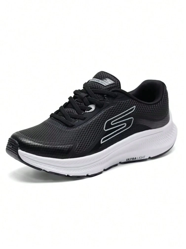 Skechers Sepatu Lari Wanita ULTRA LIGHT Ringan dengan Bantalan untuk Pemula - Hitam dan Putih - View 1