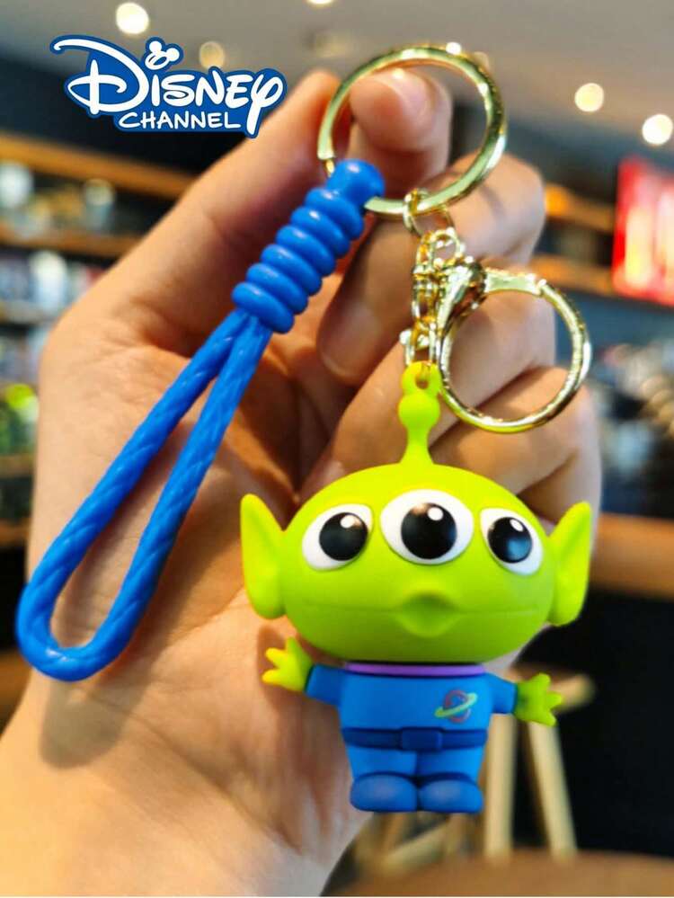 Disney Back To School Buzz Lightyear Woody Jessie Three-Eyed Alien Women's Fashion Keychain Cute Backpack Charm Car Key Chain Pendant Adult Gift - Multicolor - View 10