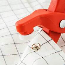 5-Claw Snap Button Installation Tool Set, Clothing Button Repair Kit, Suitable For DIY Crafts, Fabrics, Clothing And Bags, Includes Snap Button Tools, No-Sew Buttons, Easy To Install - Multiple Styles - View 1