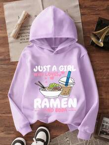 3-Piece Printed Sweatshirt Set For Teenage Girls, Student Children Clothing, Suitable For Autumn/Winter Warm Thick Lining Long Sleeve Top, Fashion Niche Design - Multicolor - View 6
