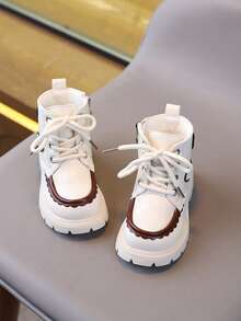 Children's Boots, New Style, Single Lining, Non-Slip, Casual - Beige - View 4
