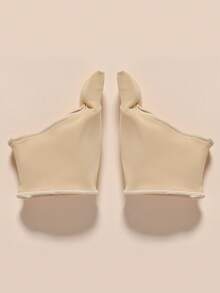 COSYLEE 1 Pair/3 Pairs Toe Pads, Forefoot Cushion, Comfortable Breathable Toe Covers, Washable And Reusable - Beige - Built-in Silicone - View 9