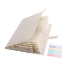 8-Pocket Expandable File Folder, Accordion-Style Paper Organizer With Color Labels, Portable Expandable Bill & Receipt Holder, A4 Letter Size Document Storage, Suitable For Home, School And Office Supplies,Back To School - Multicolor - View 14