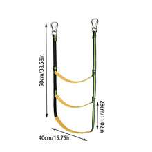 Foldable Water Boarding Ladder - Wear-Resistant Reflective Webbing, Stable Footing, Easy Storage, Yacht Fishing Boat Motorboat Water Activity Climbing Assistance Ladder - Multicolor - View 10