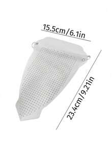 Universal Iron Base Plate Protector, Non-Stick Base Plate Cover, Suitable For Steam Irons - Heat Resistant Cover, Suitable For All Fabrics, Easy Installation - Essential Home Accessory - Multiple Styles and Colors - View 4