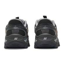 Skechers Men's OLITES Series Mecha-Style Chunky Sole Casual Dad Shoes - Grey - View 7