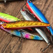 6pcs Heavy Weight Sinking VIB Lure Set, Laser Reflective Vibrating Hard Bait, Long Cast Saltwater Freshwater Bass Fishing Lure Combo - Multicolor - View 6