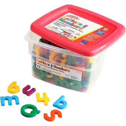 Educational Insights Multicolored Uppercase & Lowercase - Letras para Niños, Juguetes Educativos para Niños Mayores de 3 años