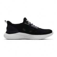 Skechers Men's Lightweight Breathable Casual Walking Shoes For Daily Wear And Commuting - Black - View 3