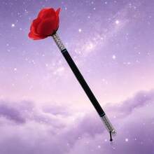Rose Magic Costume Set, Magic Wand Transforming Flower, Folding Rose, Empty Hand Rose Transformation, Visual Special Effects Magic, Close-Up Magic Performance, Suitable For Parties, Valentine's Day, Surprise Magic Props - Multicolor - View 11