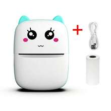 Student Mini Pocket Printer, Portable Bluetooth Thermal Printer, Wireless High-Definition Instant Photo & Label Printing, Compact Study Supplies, Birthday & Christmas Gift - Multicolor - View 8