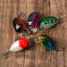 5pcs Floating Rocking Small Lure Set, Long Lip Bionic Hard Bait, Freshwater Bass & Topmouth Long Cast Fishing Lure Combination - Multicolor - View 3
