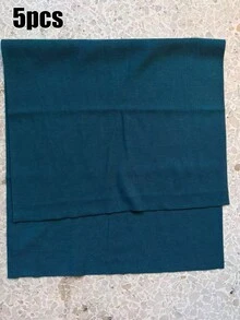 1 pieza Pañuelo de cuello ligero y transpirable de unicolor con protección solar, protección UV, adecuado para deportes al aire libre y ciclismo - Celeste - Ver 10