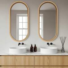 Flexible PVC Decorative Trim, Easy Bend Peel And Stick Molding For Mirror, Frame, Cabinet, Wall, Bathroom Backsplash And Home DIY Decor - Brown - View 4