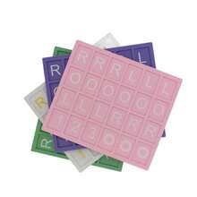 1 Buah Papan Latihan Mahjong Amerika untuk Pemain Tunggal, Gaya Cetak 3D, Alat Latihan Penataan Ubin Mandiri untuk Pemula, Alat Latihan Tata Letak Mahjong (Warna dan Gaya Acak) - MultiWarna - View 4