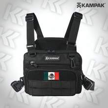 Chest Bag Kampak DH02 Chest Backpack Medium Multipurpose Chest Bag Modern Man Woman - Black - View 5