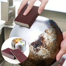Rust Removal Cleaning Brush For Cookware Surface, Dirt Remover, Kitchen Scouring Pad, Sandpaper, Kitchen Tools, Cleaning Tools - Multicolor - View 11