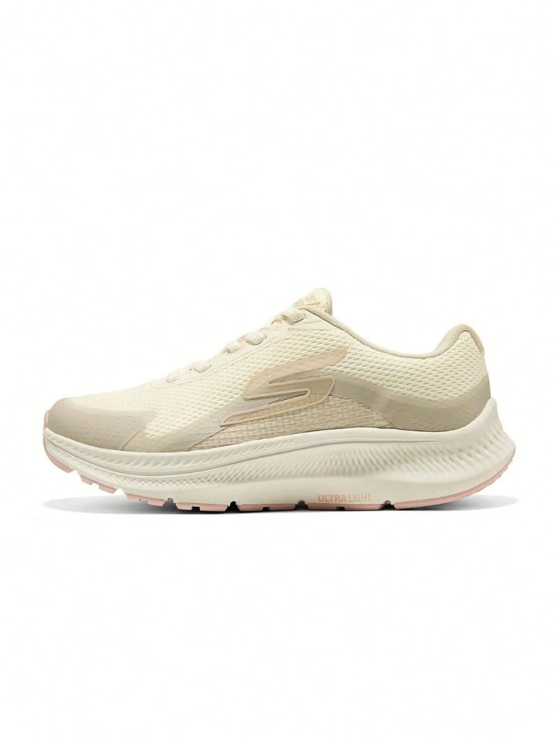 Skechers 女士ULTRA LIGHT輕量化入門緩震跑鞋 - 米白色 - 查看 1