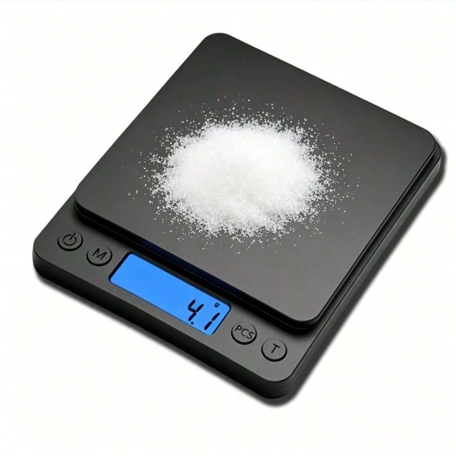 1pc 0.1g High Precision Electronic Scale, 6.61lb Multi-Unit Smart Counting Jewelry Coffee Tea Baking Essential Portable Pocket Scale (HD Display, Requires AAA Battery, Battery Not Included) - Multicolor - View 1