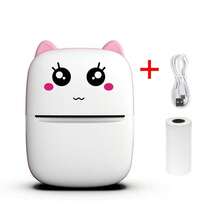 Student Mini Pocket Printer, Portable Bluetooth Thermal Printer, Wireless High-Definition Instant Photo & Label Printing, Compact Study Supplies, Birthday & Christmas Gift - Multicolor - View 11