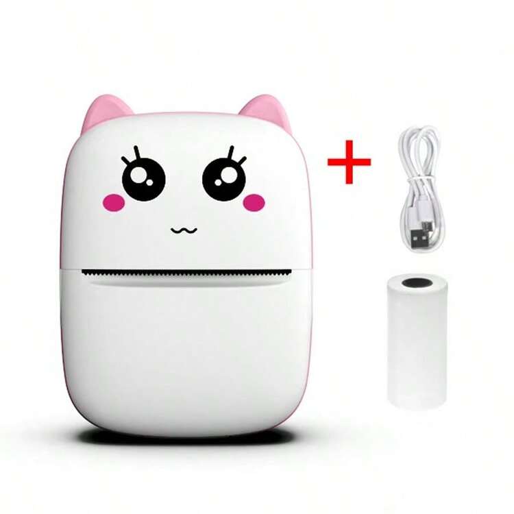 Student Mini Pocket Printer, Portable Bluetooth Thermal Printer, Wireless High-Definition Instant Photo & Label Printing, Compact Study Supplies, Birthday & Christmas Gift - Multicolor - View 11