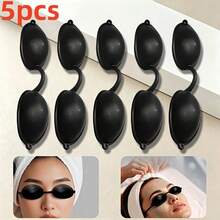 5pcs Blackout Sleep Eye Masks, Soft Nose-Free Eye Covers, Unisex Portable Travel Eye Masks, Suitable For Airplane, Outdoor, Nap And Rest, Gift For Men And Women - Multicolor - View 8