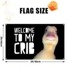 Welcome To My Cabin 3ft X 2ft Durable Flag With Brass Grommets, Suitable For College Dorm Decor, Outdoor, Party Scenes - Multicolor - View 8
