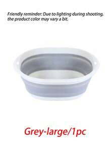 1/2pcs Multi-Functional Foldable Silicone Basin, Foot Bath Basin, Foot Soaking Basin, Foot Care Foldable Basin - Multicolor - View 15