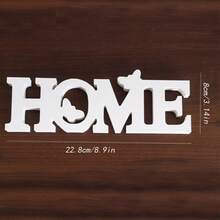 HOME Letter Decorative Crafts Are Designed In A Modern Style, Creative And Simple Way. They Are Made Of High-Density PVC Co-Extruded Board Composite Panels Suitable For Home Decoration, Party Decoration Gifts. - one-size - View 6