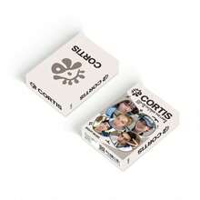 55pcs CO RTIS Laser Holographic K-Pop Idol Selfie Photo Cards, Fan Support Collectible LOMO Cards, Suitable For Decorating Photo Albums Or Room Photo Walls, Holiday Gifts, Celebrity Holographic Cards, Party Supplies, Celebrity Card Collection, Boxed High-Definition Celebrity Photo Cards, Collectibles, Small Gifts - A - View 8