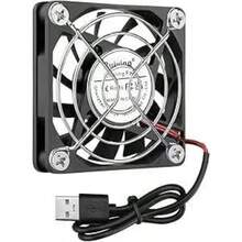 ファン 60mm 静音 USB 扇風機 小型 クーラー 冷却 6cm DC 5V 冷却ファン60mmx60mmx10mm - チェックする 2