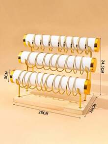 High-End Jewelry Display Stand, Gold Watch Bracelet Bangle Display Stand - Multicolor - View 13