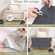 Self-Adhesive Cat Scratch Pad, Multi-Color & Multi-Size Options, Trimmable DIY Cat Furniture Protector, Anti-Scratch Cat Scratching Pad, Fits Cat Tree / Door / Sofa, Pet Anti-Scratch Carpet - 40cm X 100cm - View 10