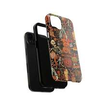 Casing Ponsel Halloween Hadiah untuk Pecinta Halloween Casing Ponsel Hantu Casing Ponsel Hitam Musim Horor Cocok untuk iPhone 17 16 15 14 Pro Max Plus 13 12 11 - MultiWarna - View 5