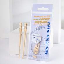 Third-Generation Upgraded Model ⭐   Comb-Tooth Nose Hair Trimmer [2-Pack] ABS Plastic (ABS Resin) Nose And Ear Hair Trimmer - Third Generation Upgraded Comb-style Nose Hair Tri - View 2
