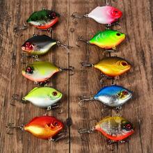 Set Umpan VIB Tenggelam 10 Buah, Umpan Keras Bergetar Mini, Umpan Pancing Lempar Jauh untuk Semua Kedalaman untuk Ikan Bass dan Ikan Mandarin - MultiWarna - View 1