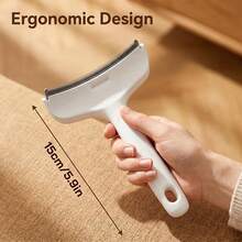 1pc Horse Grooming Brush + 1pc Horse Toothbrush Finger Sleeve, Suitable For Horses And Ponies, Heavy Duty Winter Fur Cleaning Tool With Ergonomic Handle, Professional Stable Grooming Comb, Suitable For Livestock, Horse Riding Equipment Dehairing Brush - A - View 8