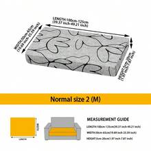 1pc Printed S/M/L Elastic Sofa Cushion Cover, Sofa Seat Cushion Protector, Suitable For Modern Daily Use And Bathroom - Multicolor - View 19