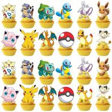 Cake Topper Birthday Party Decoration Pokemmo Cake Topper Party Decoration Supplies - View 4