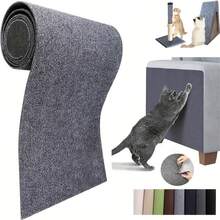 Self-Adhesive Cat Scratch Pad, Multi-Color & Multi-Size Options, Trimmable DIY Cat Furniture Protector, Anti-Scratch Cat Scratching Pad, Fits Cat Tree / Door / Sofa, Pet Anti-Scratch Carpet - 40cm X 100cm - View 4