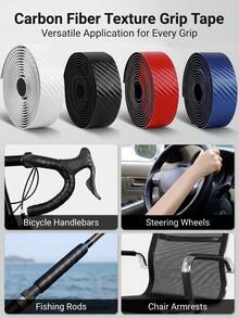 Bicycle/Road Bike/Cycling Anti-Slip Breathable Shock-Absorbing Handlebar Tape Accessories 1 Pair - Multicolor - View 3