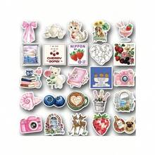 50 Peças Adesivos Decorativos de Grafite de Desenho Animado Estético Pinterest para Copos de Água, Cadernos, Bagagem, À Prova d'Água, Divertidos, Adesivos Infantis - Multicolorido - Visão 7