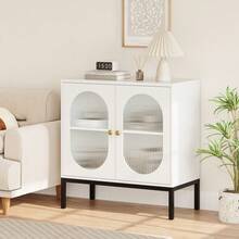 Kselythan Buffets & Sideboards - White - View 2