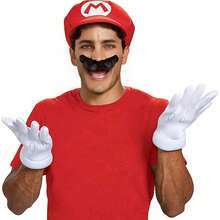 asmodee Super Mario Hat Mario Odyssey Mario Hat Halloween Cosplay Role Play Prop, Party Hobby Collectible - Multi-color - View 3