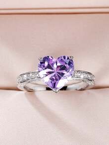 Women Ring Enhancers - Purple - View 1