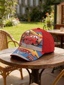 Disney 1pc Baseball Cap With Car Cartoon Pattern, Strong UV Protection, Sun Protection And Breathable. Suitable For Daily Home Use, Party Decoration And As A Gift For Friends. - A - View 5