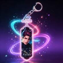 3pcs/Love & Space Double-Sided Acrylic Keychain Figure Game, Suitable For Collection And Graduation Season Gift - Multicolor - View 4