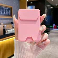 XD Universal Phone Back Adhesive Card Holder, Self-Adhesive Card Sleeve Compatible With All Android Phone Models, Portable Access Card/Bus Card/ID Card Storage Pouch, Minimalist Phone Back Card Holder Accessory - Multicolor - View 11
