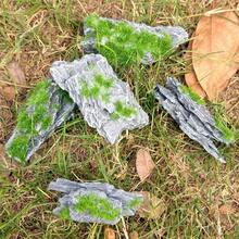 5pcs Random Shape Asymmetrical Simulation Rock For Micro-Landscape, 4-6cm/1.57-2.36in Length Model Forest Rock Outdoor Decoration - Multiple Styles - View 9